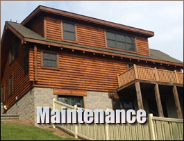  Woodbridge, Virginia Log Home Maintenance
